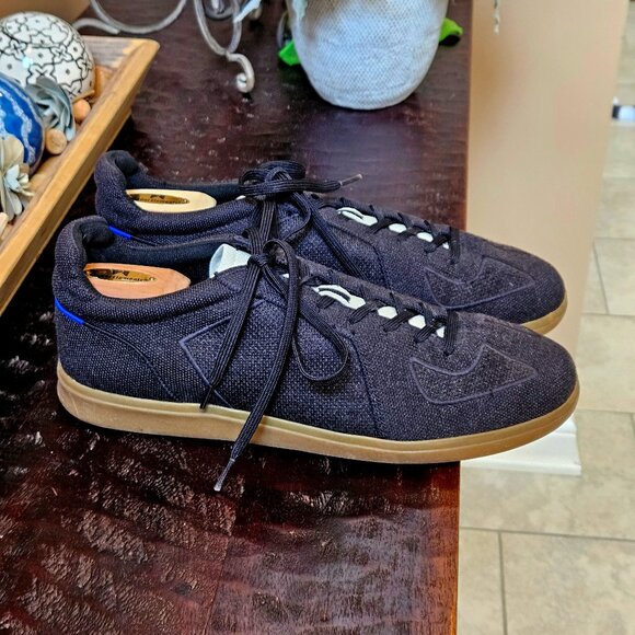 Rothy's Men's RS01 Sneakers, Charcoal Gray/Gum, Sz 13 - Picture 1 of 16